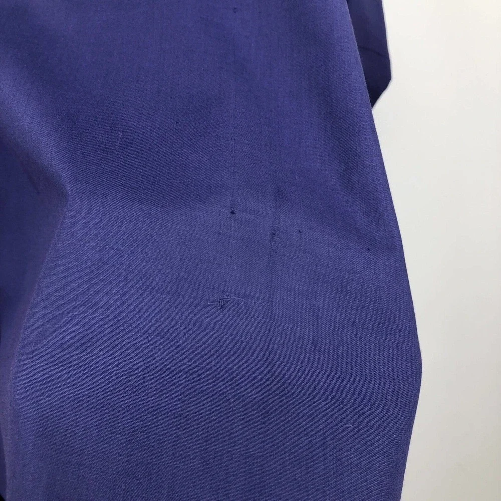 GB Design Lab Men’s Button Up Shirt Size 2XL DC Bejeweled Utility Beaded Purple - Picture 11 of 12